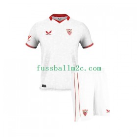 Fußballtrikots Sevilla FC Kinder Heim Trikotsatz 2023-2024